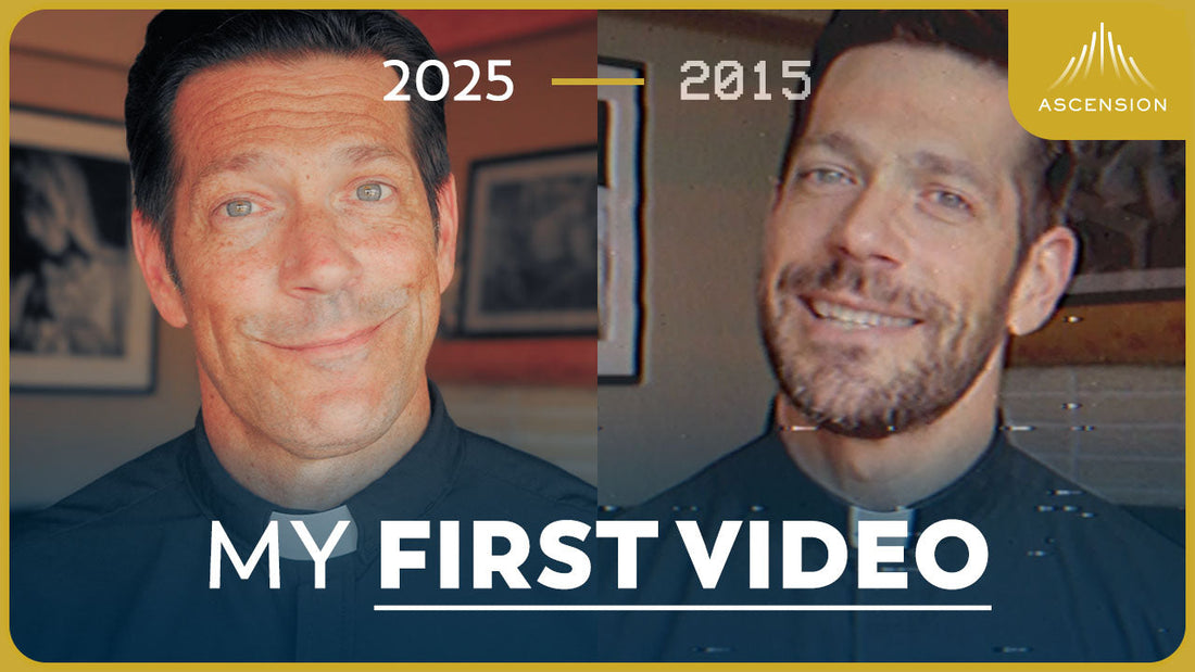 Fr. Mike Reacts to His First Video Ever