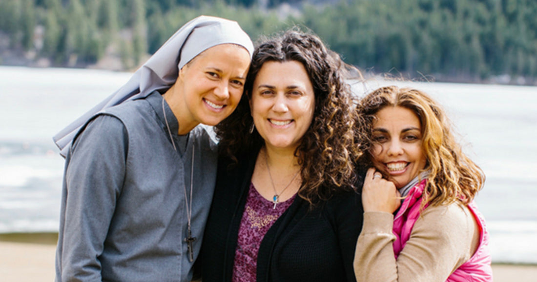 Sr. Miriam James, Heather Kyme, Michelle Benzinger