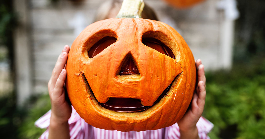 celebrate Halloween with jack o'lantern