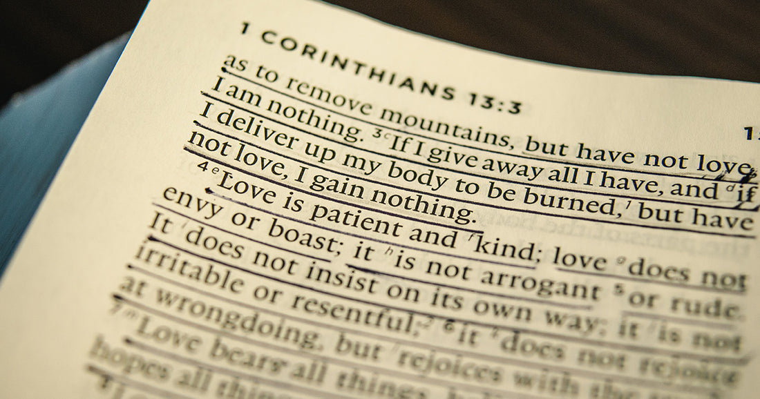 1 Corinthians 13:3