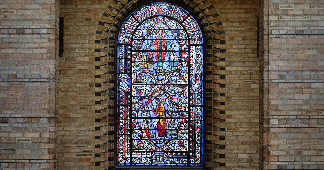 stained glass window