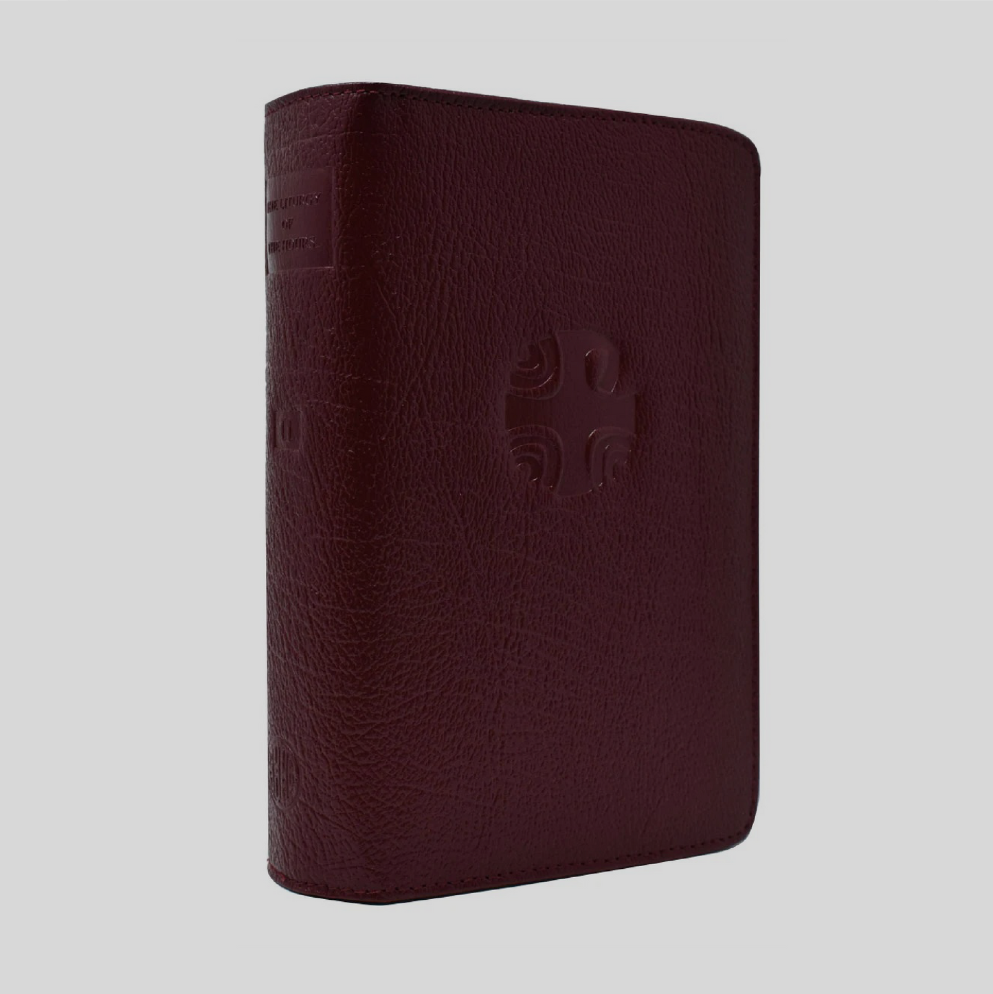 Liturgy of the Hours Leather Zipper Case