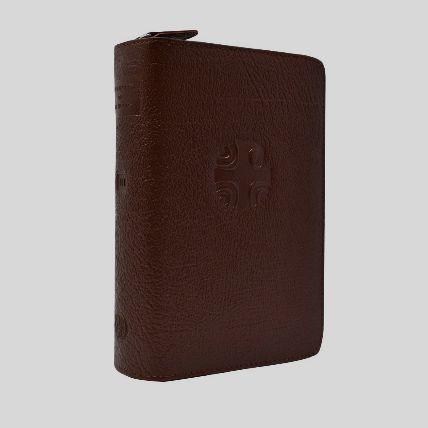 Liturgy of the Hours Leather Zipper Case
