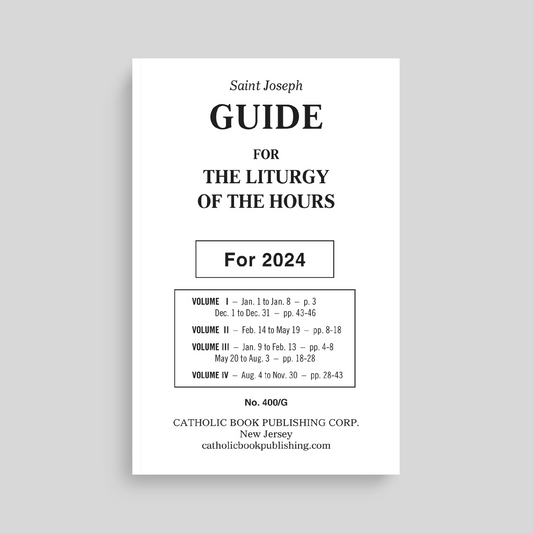 Liturgy of the Hours Guide For 2025