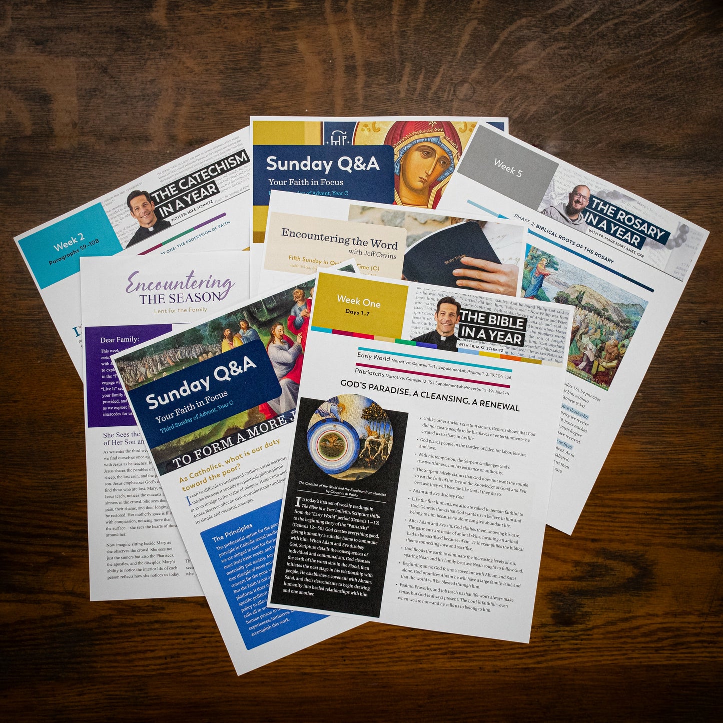 Sundays with Ascension: Parish Bulletin Resources