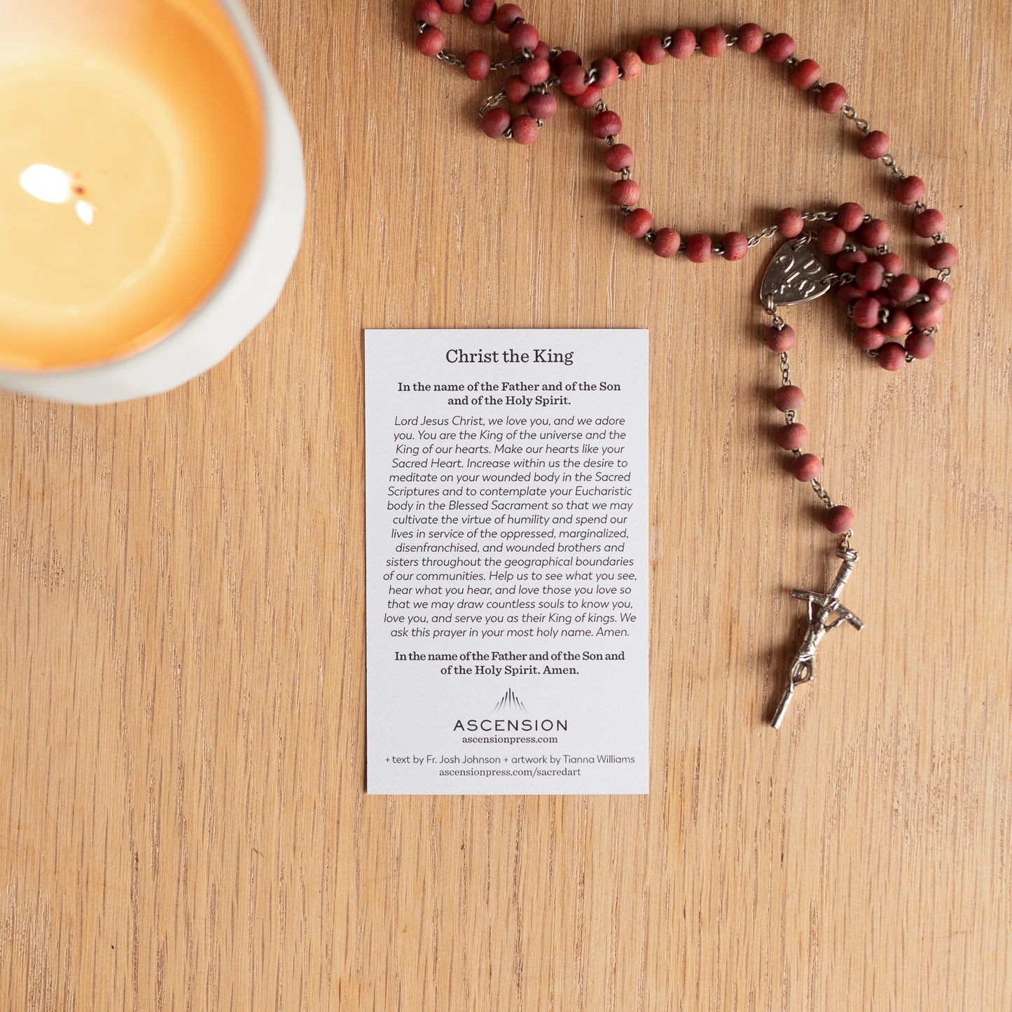 Christ the King Sacred Art Prayer Cards