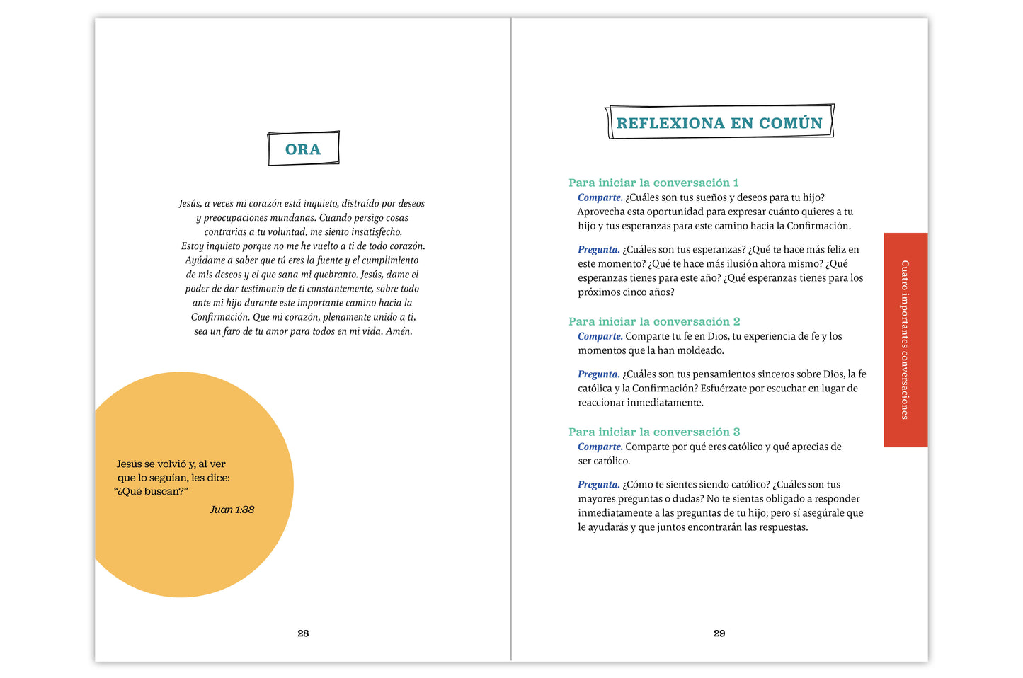 Chosen: Your Journey to Confirmation, Parent's Guide
