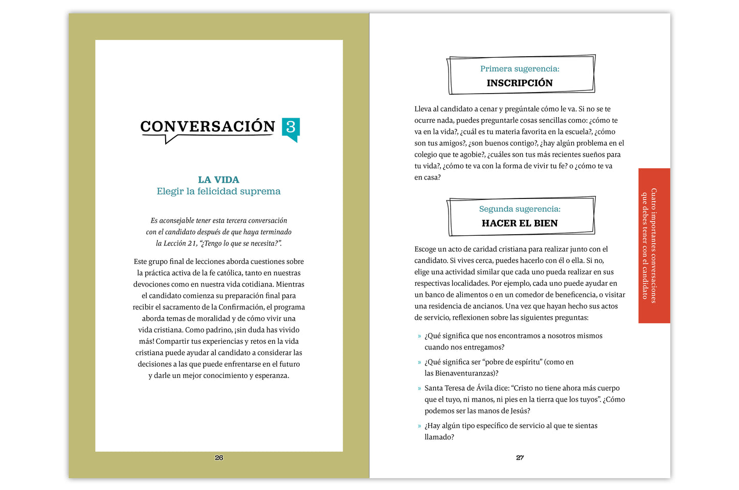 Chosen: Your Journey to Confirmation, Sponsor's Guide