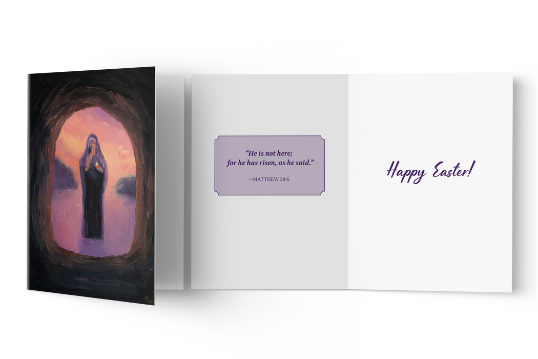 Lenten Companion Easter Cards: He is Risen (24-Pack)