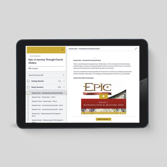 Epic: A Journey Through Church History Online Access
