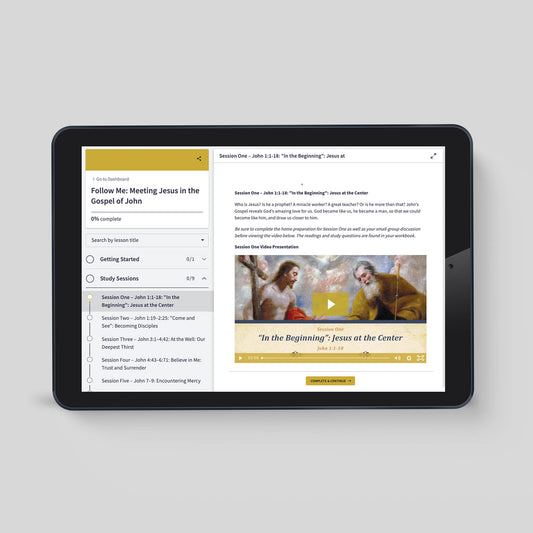 Follow Me: Meeting Jesus in the Gospel of John Online Access