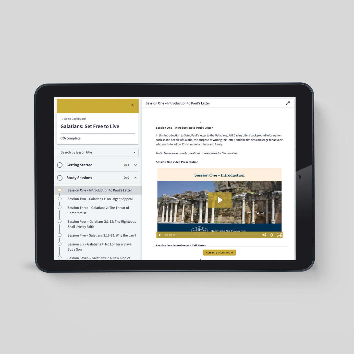 Galatians: Set Free to Live Online Access