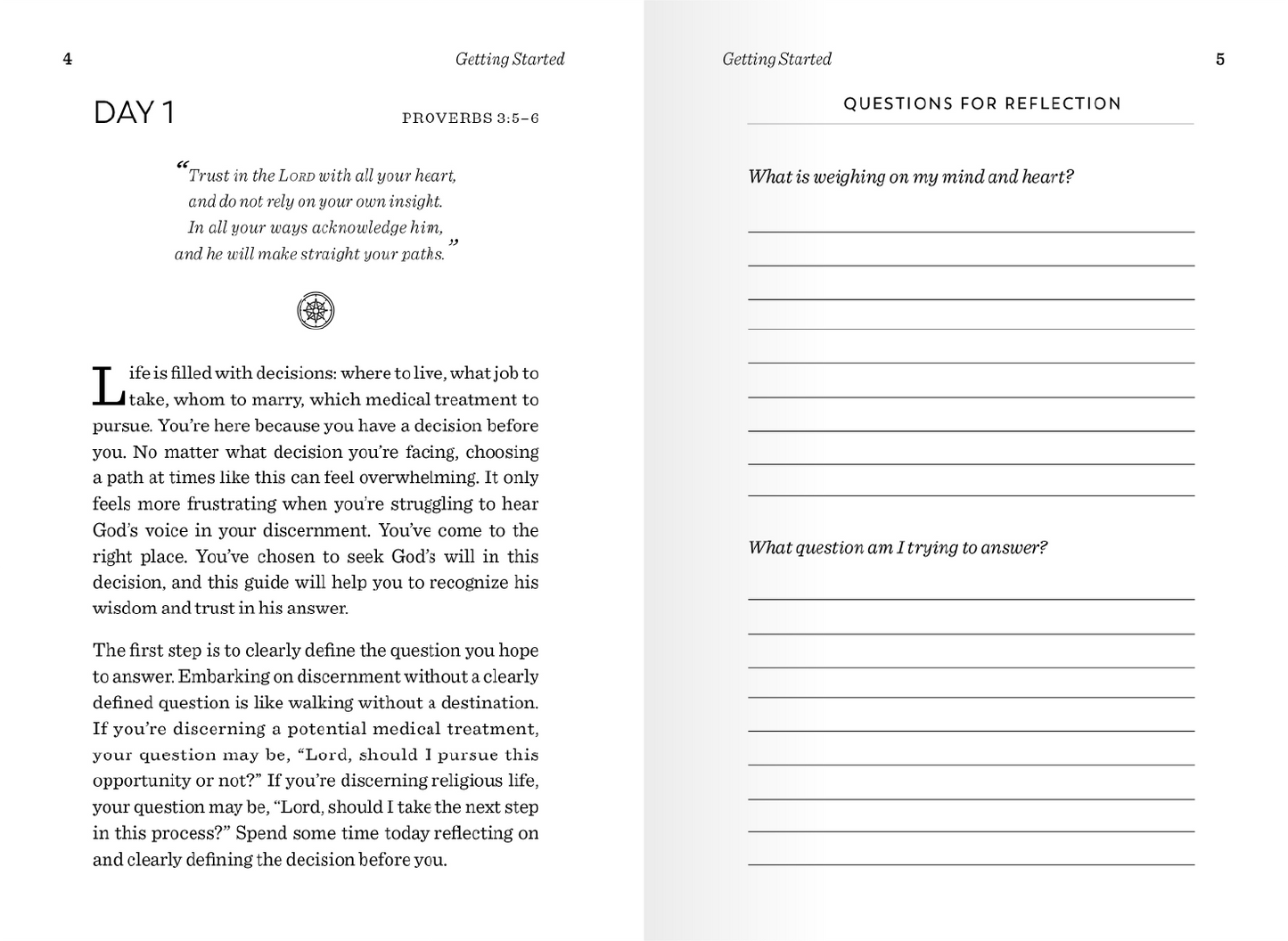 Let God Lead: A 30-Day Guide to Discerning His Will