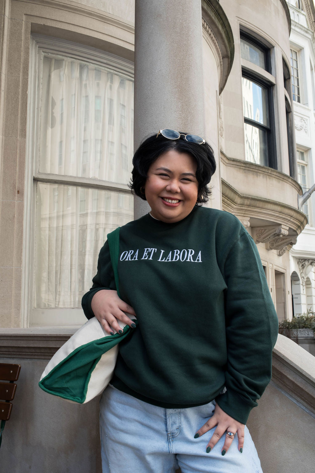 "Ora et Labora" / St. Benedict Crewneck