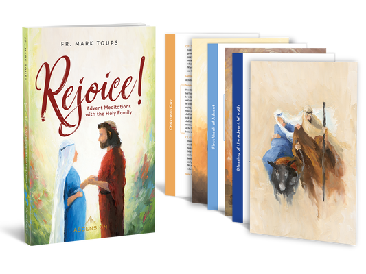 Rejoice! Advent Meditations with the Holy Family Journal and Advent Prayer Cards Bundle