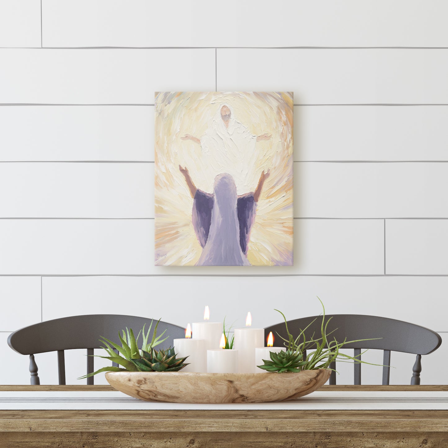 The Ascension Lenten Companion Canvas Art Prints: Witness to Resurrection