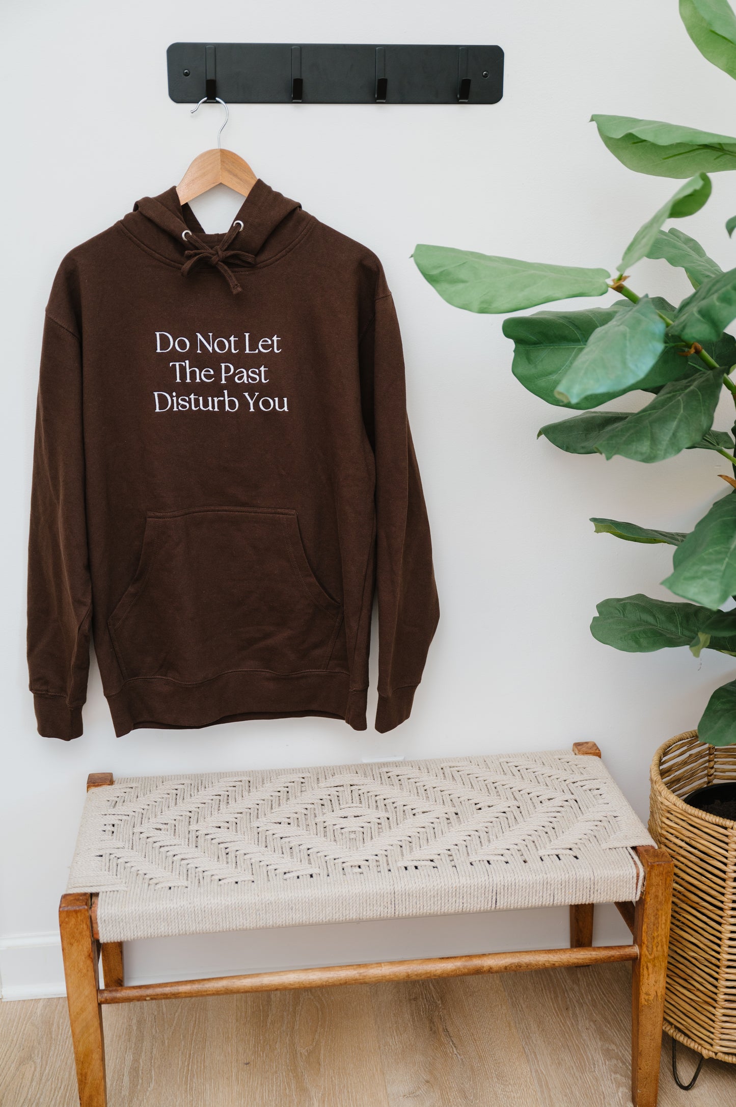 "Do Not Let the Past Disturb You" / St. Teresa of Calcutta Hoodie