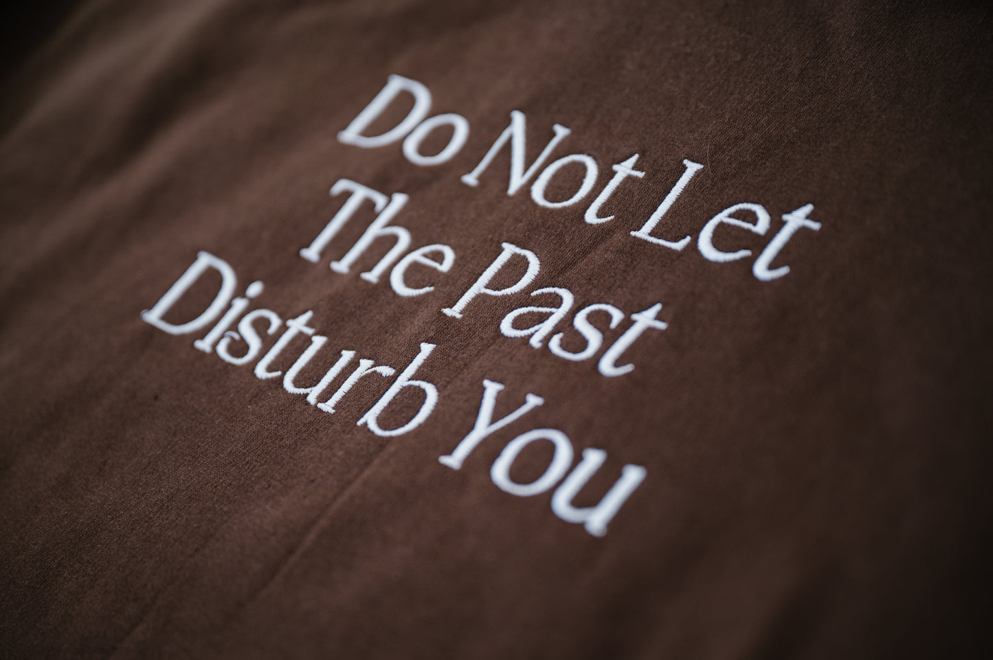 "Do Not Let the Past Disturb You" / St. Teresa of Calcutta Hoodie