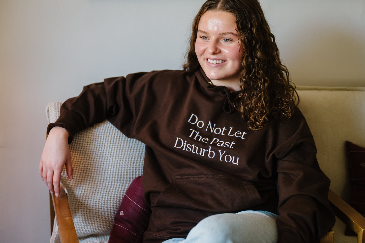 "Do Not Let the Past Disturb You" / St. Teresa of Calcutta Hoodie
