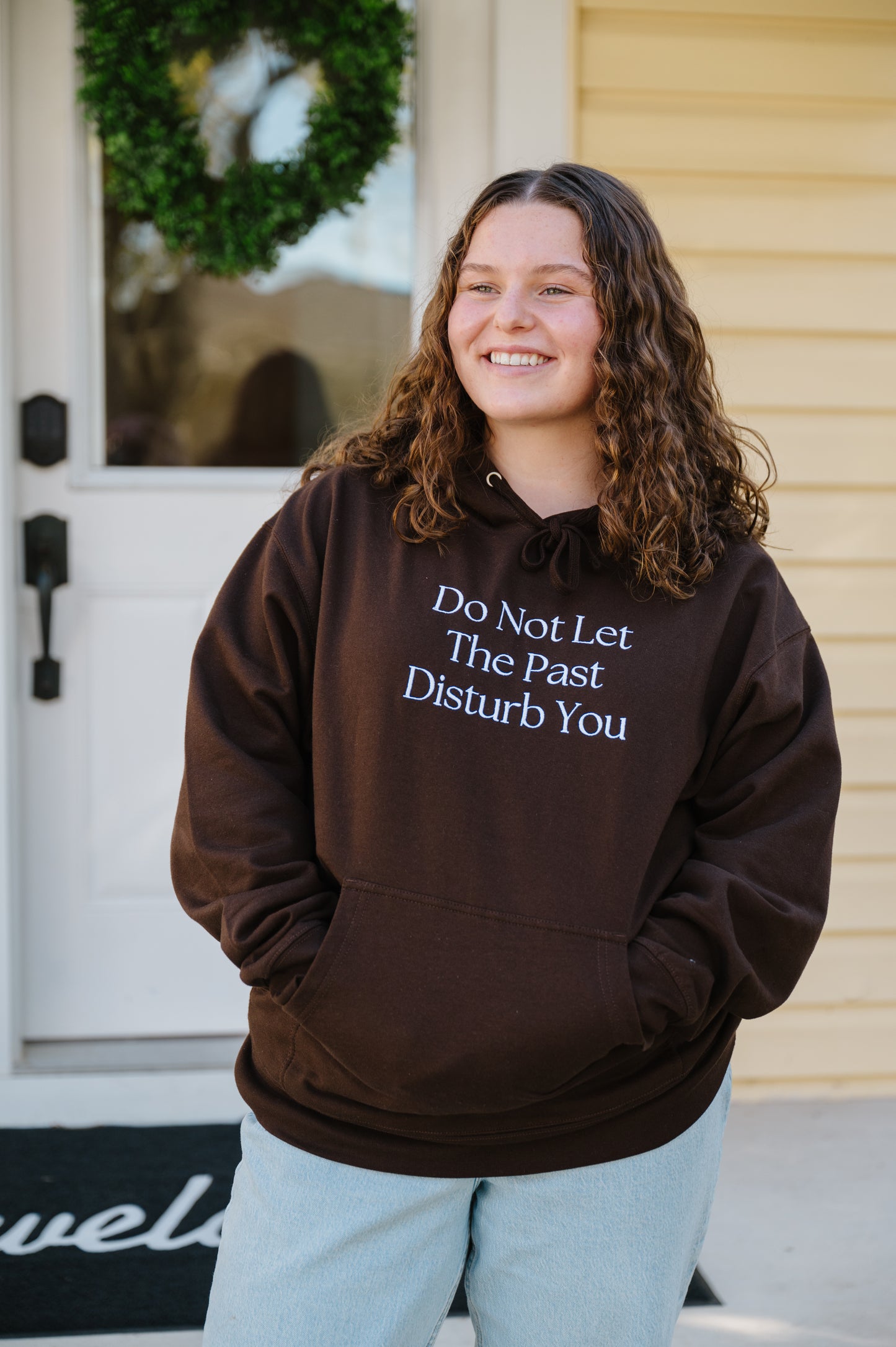 "Do Not Let the Past Disturb You" / St. Teresa of Calcutta Hoodie