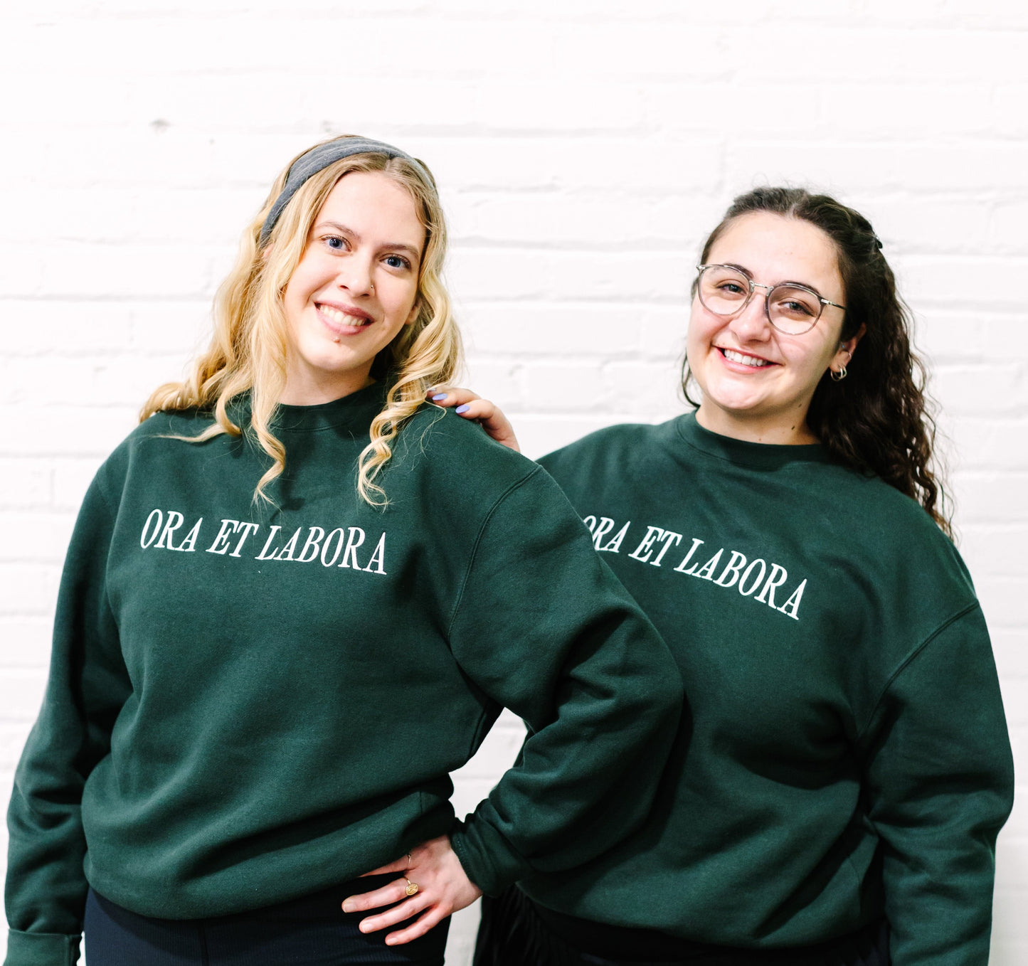 "Ora et Labora" / St. Benedict Crewneck