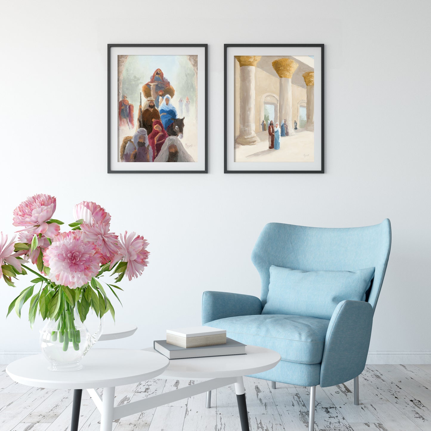 Rejoice! Fine Art Canvas Prints: Caravan to Bethlehem