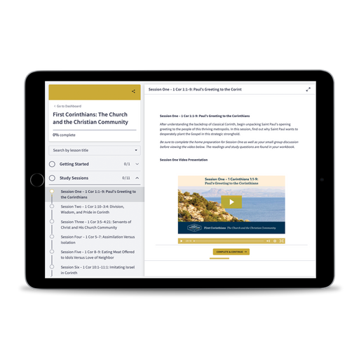 First Corinthians: The Church and the Christian Community Online Access