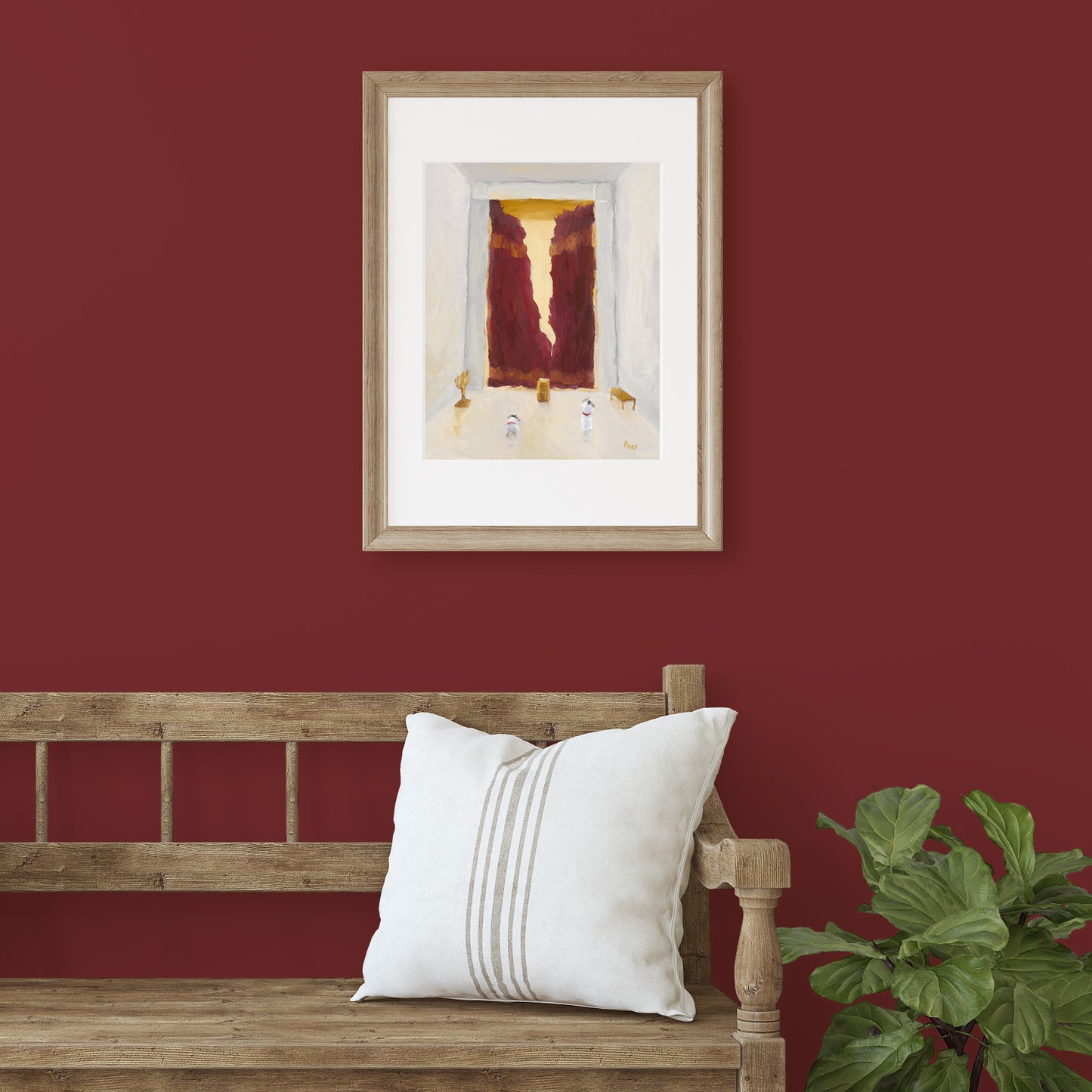 The Ascension Lenten Companion Fine Art Prints: Curtain Torn