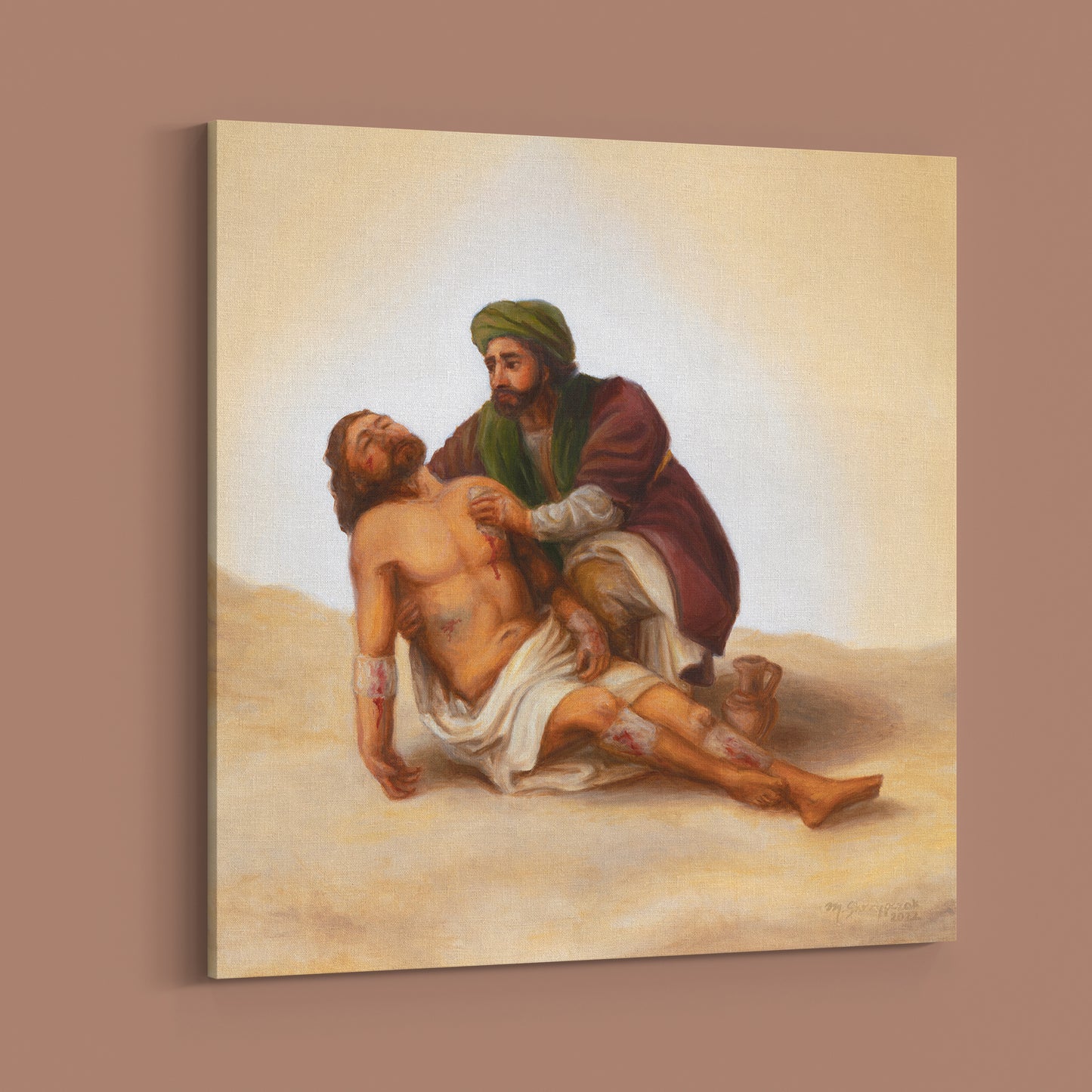Canvas Print - The Good Samaritan (12x12)