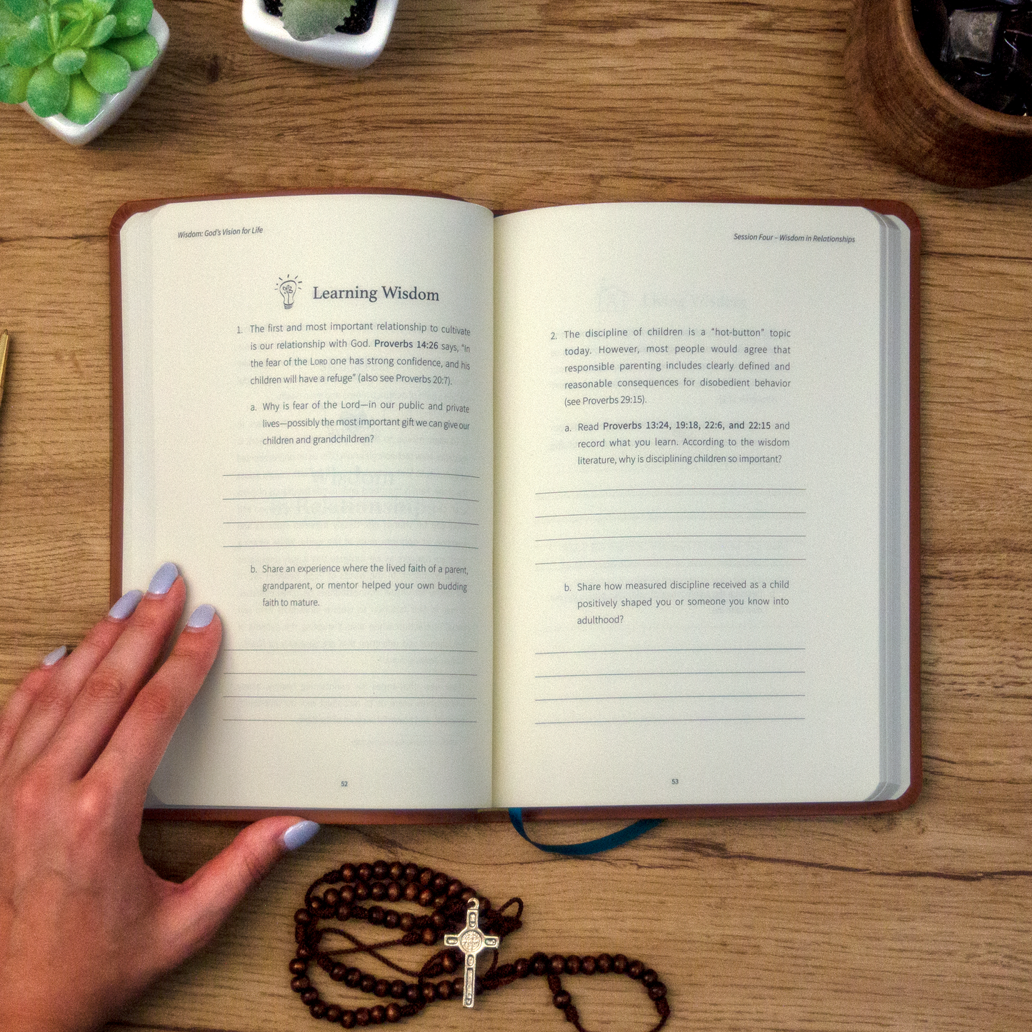 Wisdom: God's Vision for Life, Journal