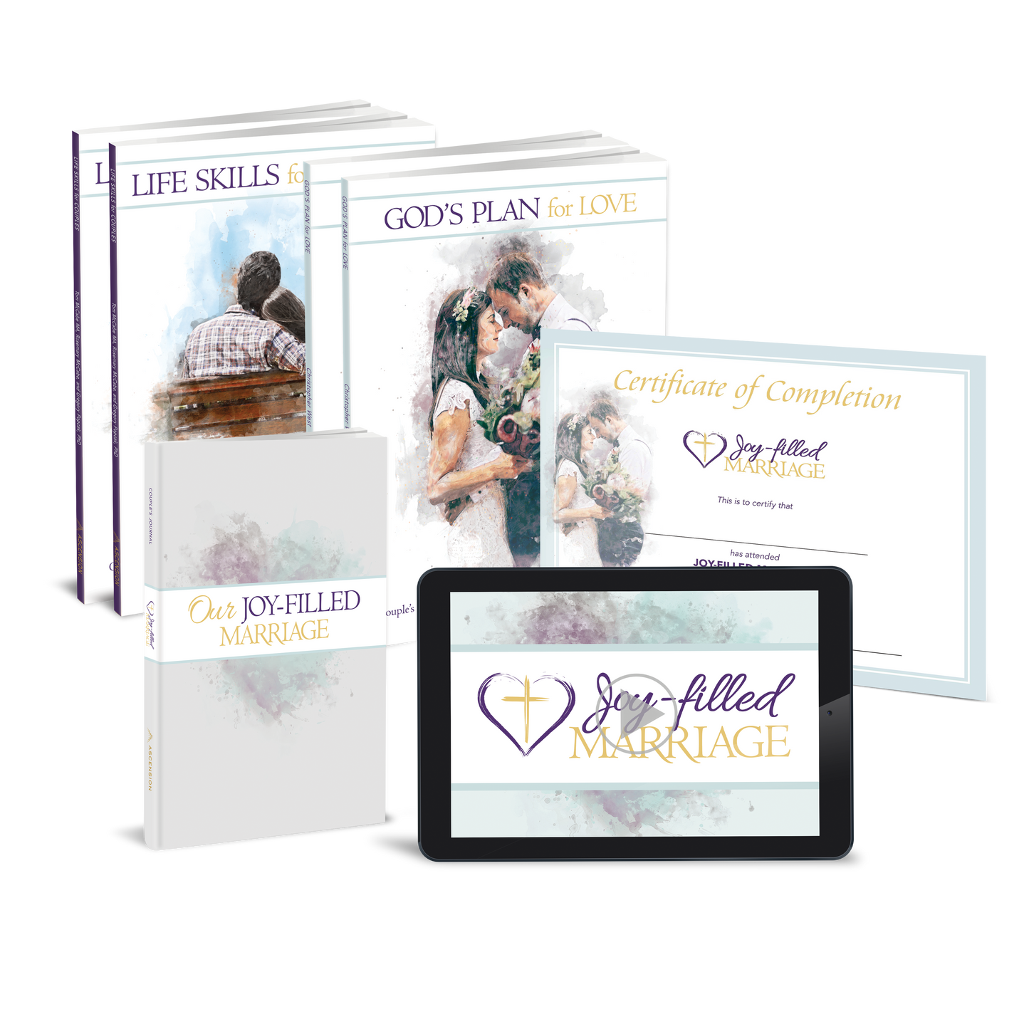 Joy-Filled Marriage - Complete Program, Certification Course (With Workbooks)