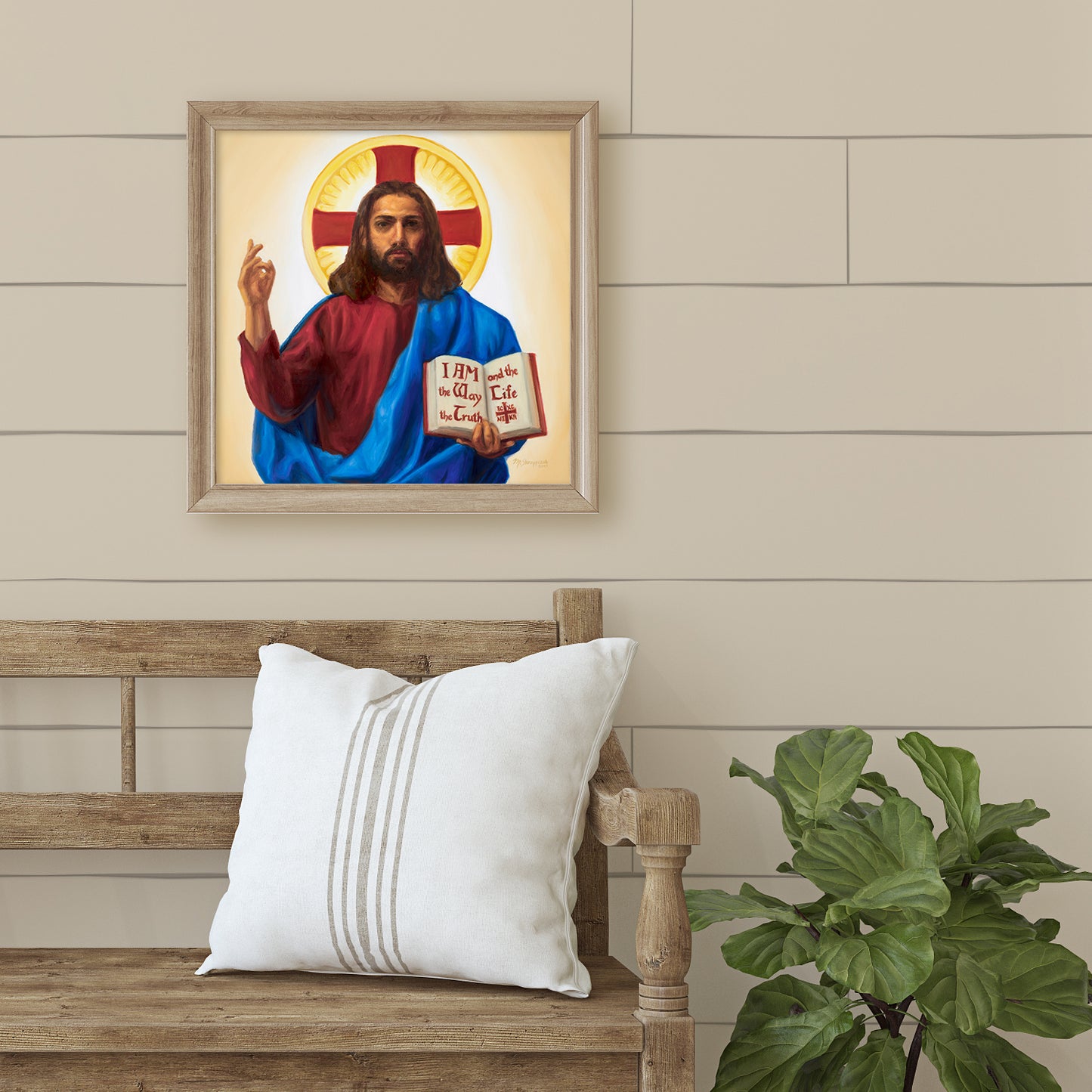 Fine Art Print - Pantocrator The Almighty (12x12)