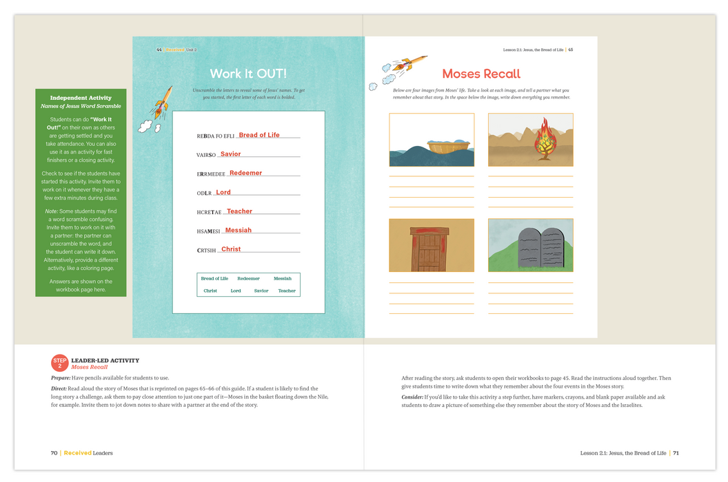 Received: Your Journey to First Communion Starter Pack (Includes Online Leader’s Access)