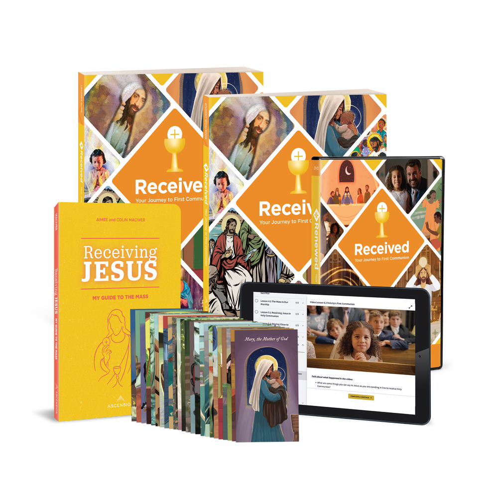 Received: Your Journey to First Communion Starter Pack (Includes Online Leader’s Access)
