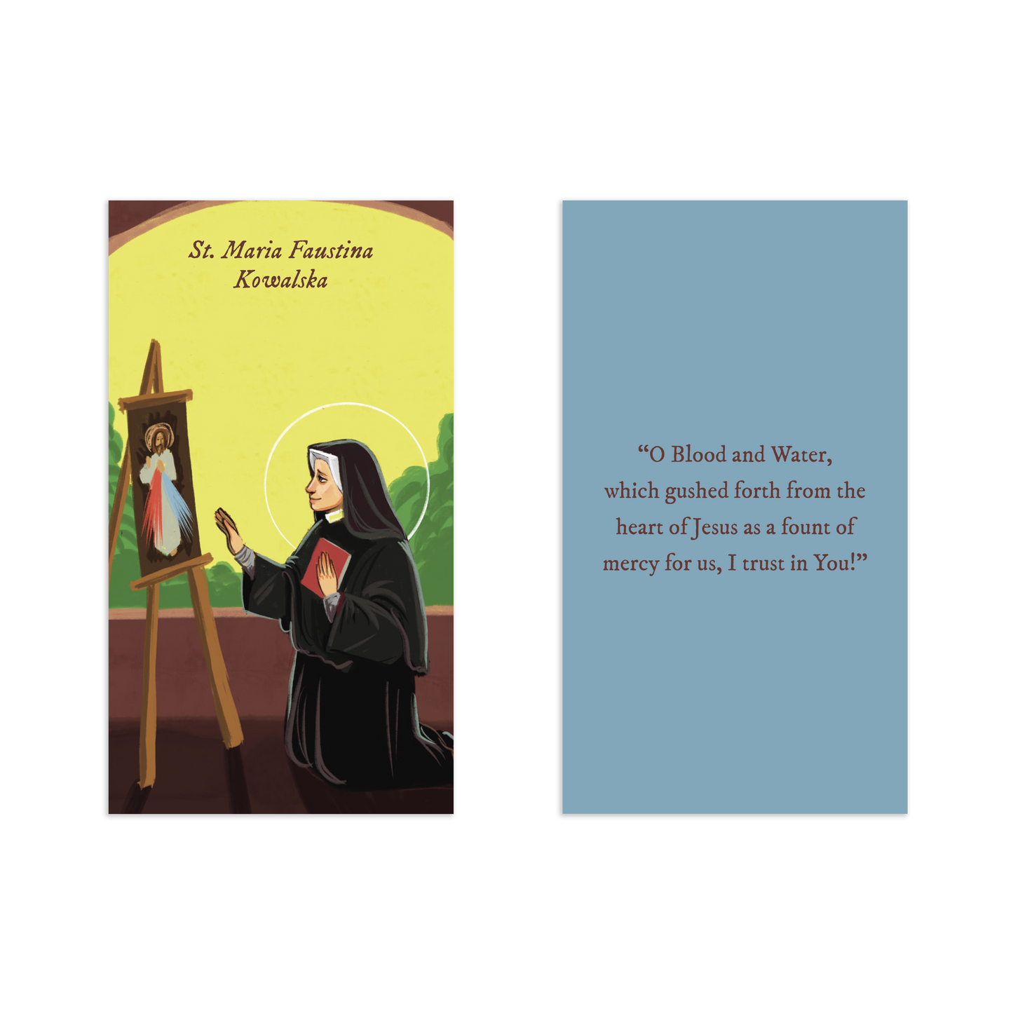 Renewed Saint Prayer Cards (10 Sets of 12 Cards)