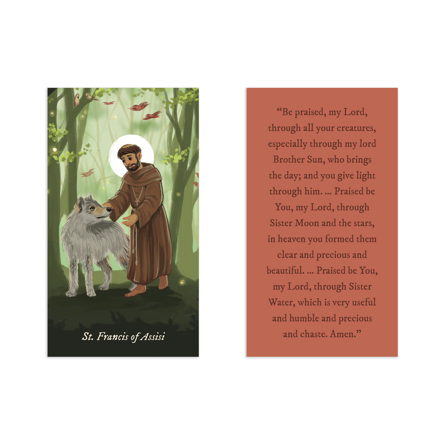 Renewed Saint Prayer Cards (10 Sets of 12 Cards)