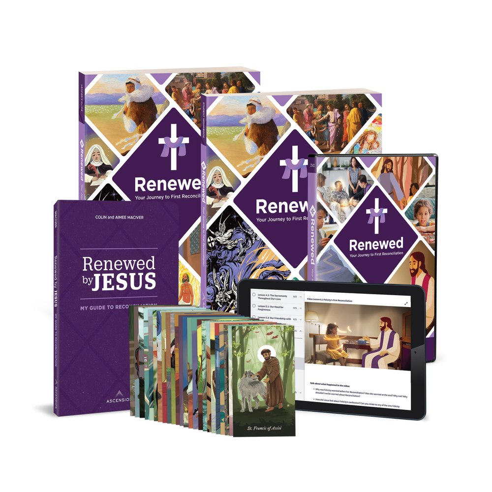 Renewed: Your Journey to First Reconciliation Starter Pack (Includes Online Leader’s Access)