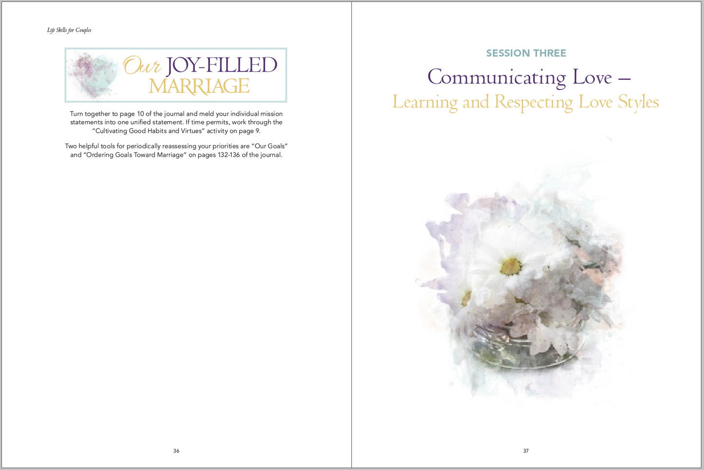 Joy-Filled Marriage, Couple's Set