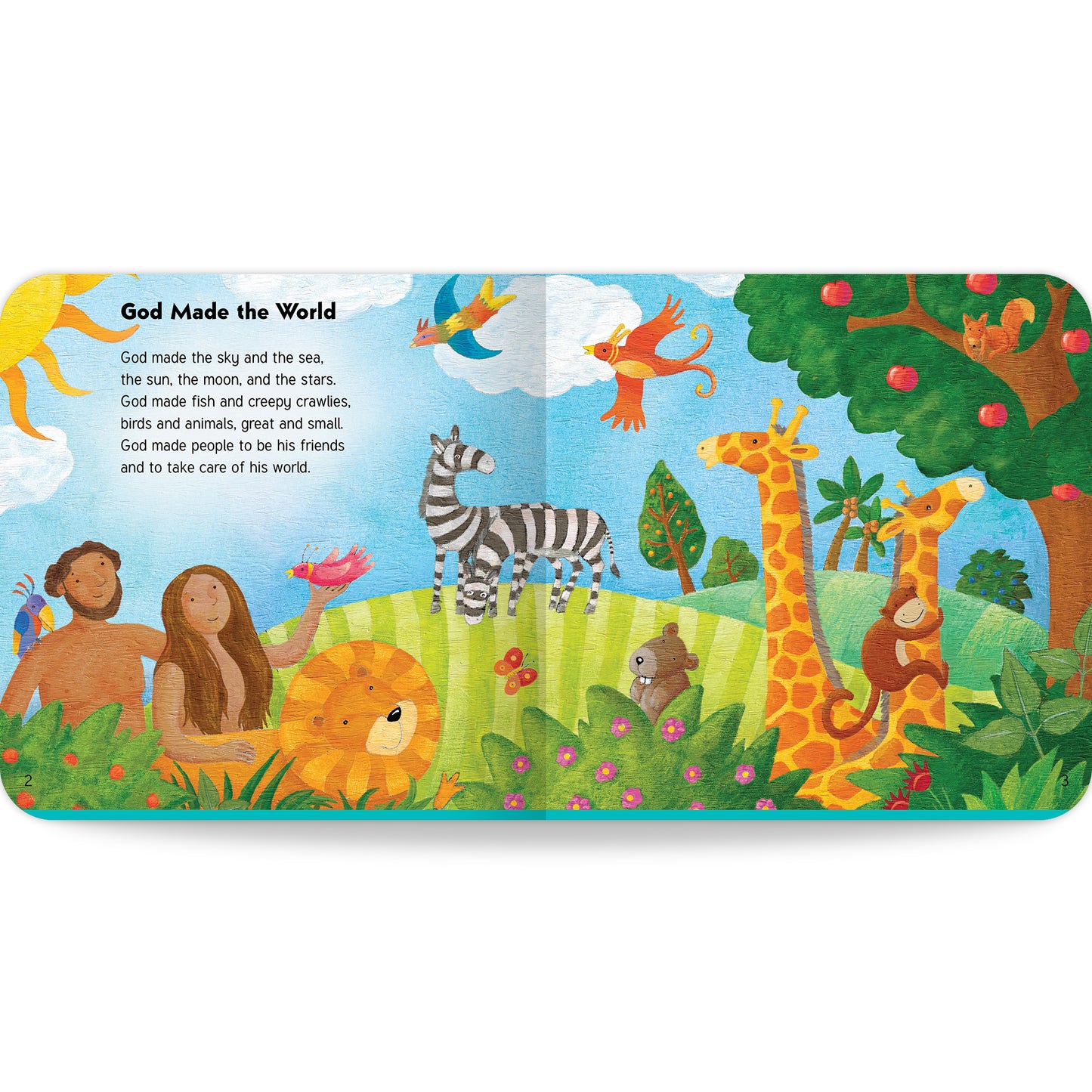 Image of the Genesis story in My First Catholic Bible Stories
