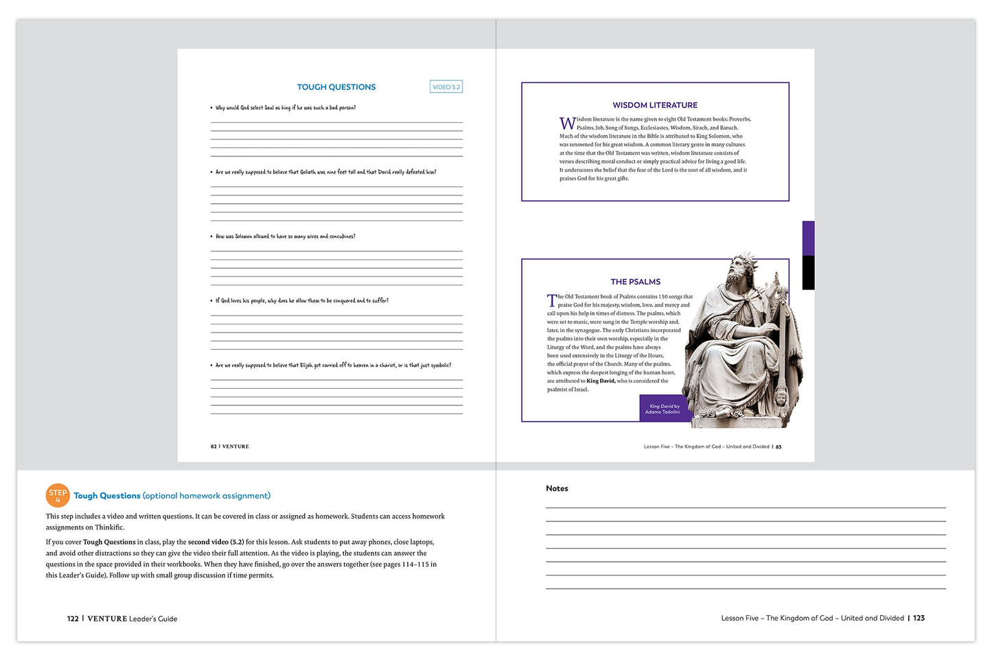 Venture: The Bible Timeline for High School, Leader's Guide