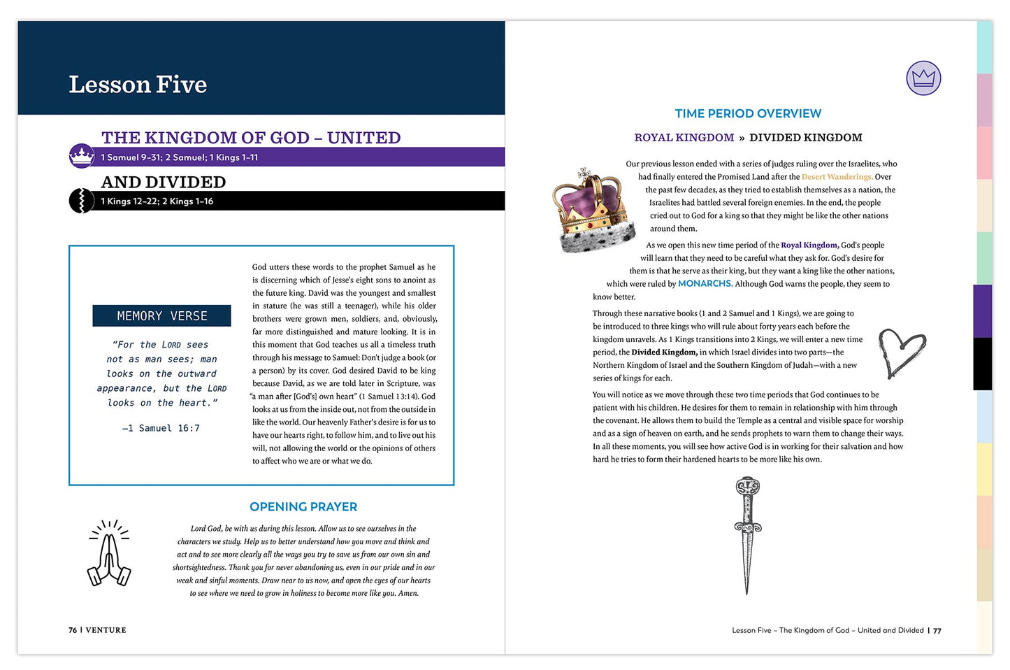 Venture: The Bible Timeline for High School, Student Pack only