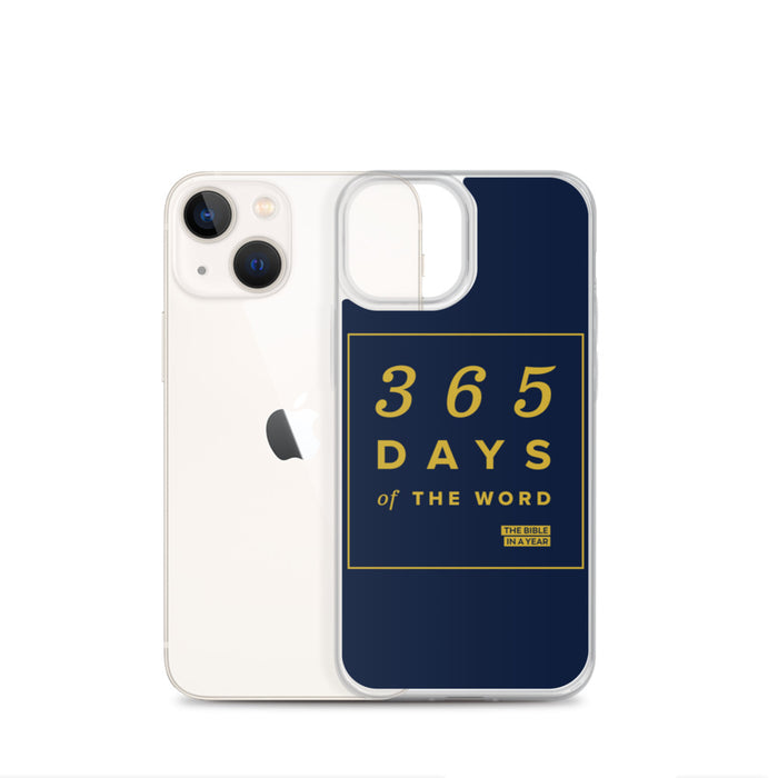 365 Days of the Word Bible in a Year iPhone Case – Navy