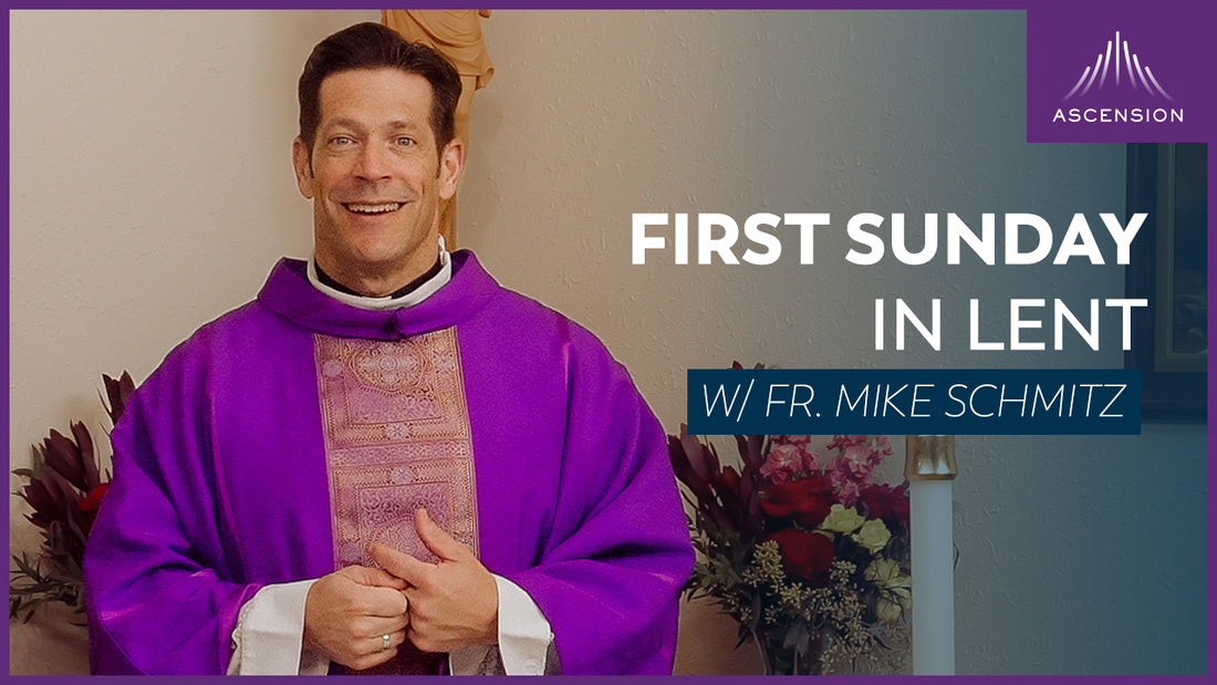 The Goal is the Imitation of Christ + 1st Sunday in Lent (Fr. Mike's Homily)