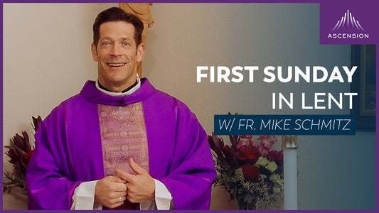 The Goal is the Imitation of Christ + 1st Sunday in Lent (Fr. Mike's Homily)