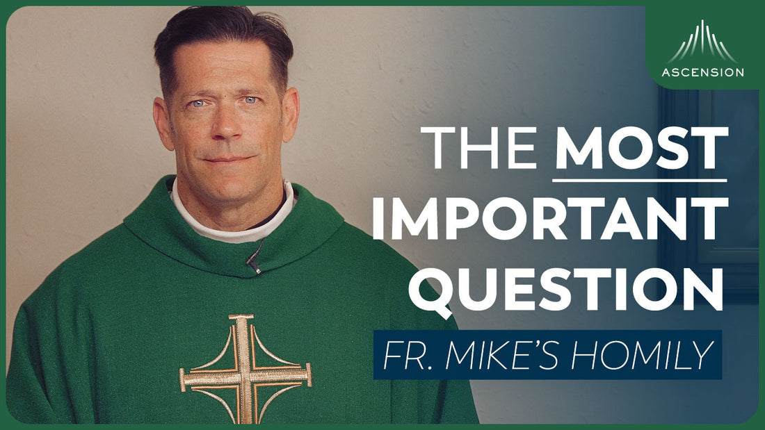 The Most Important Question | 24th Sunday in Ordinary Time (Fr. Mike's Homily)