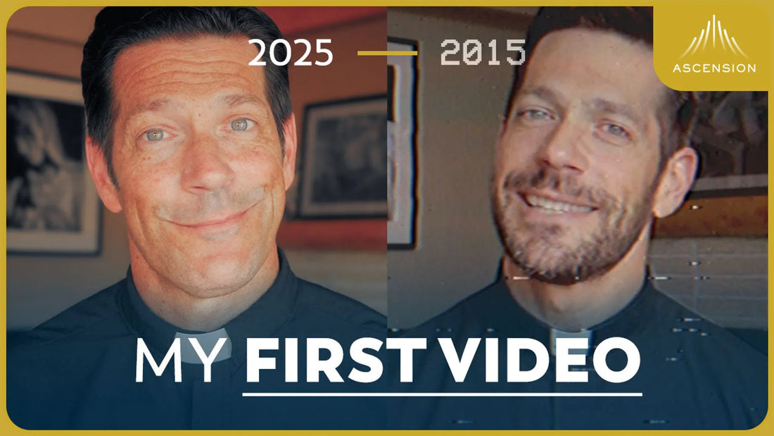 Fr. Mike Reacts to His First Video Ever
