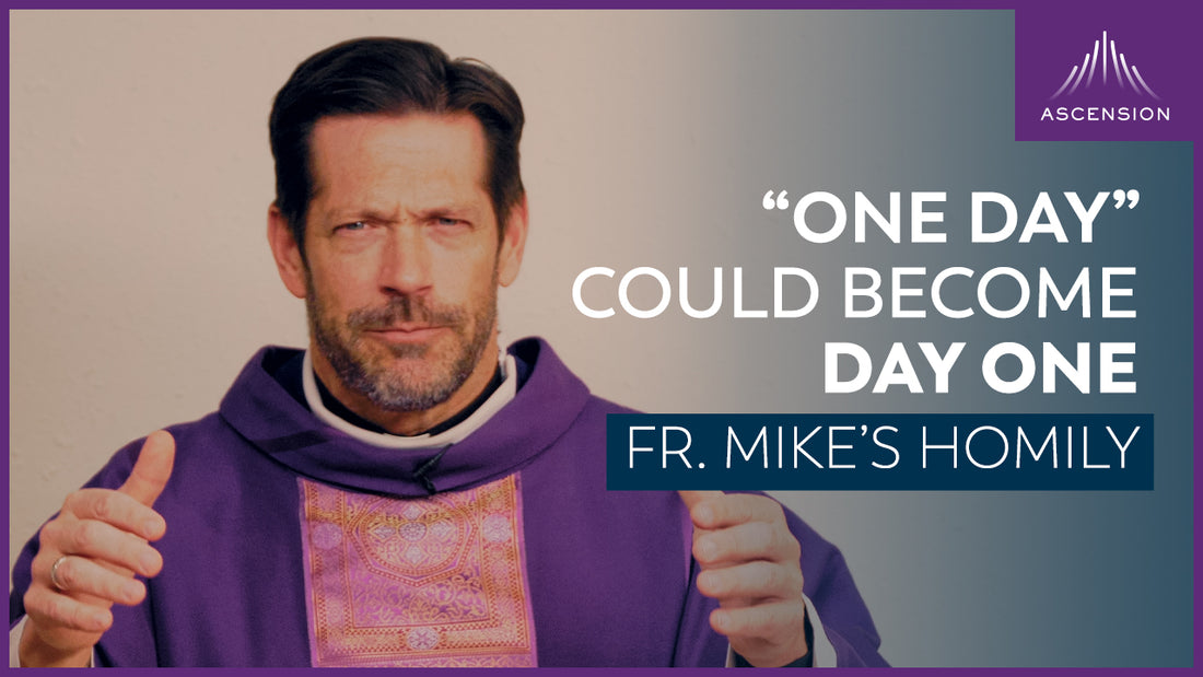 “One Step: Begin Again” + The Second Sunday of Advent (Fr. Mike’s Homily)