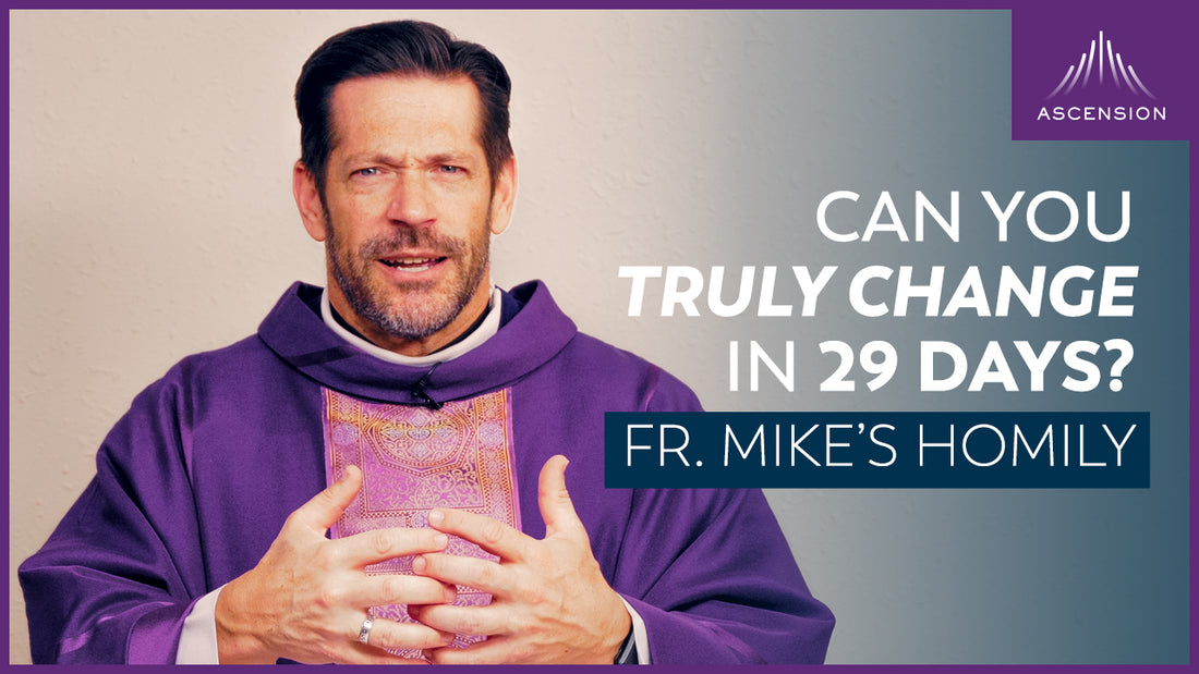 “29 Days” + First Sunday in Advent (Fr. Mike’s Homily)