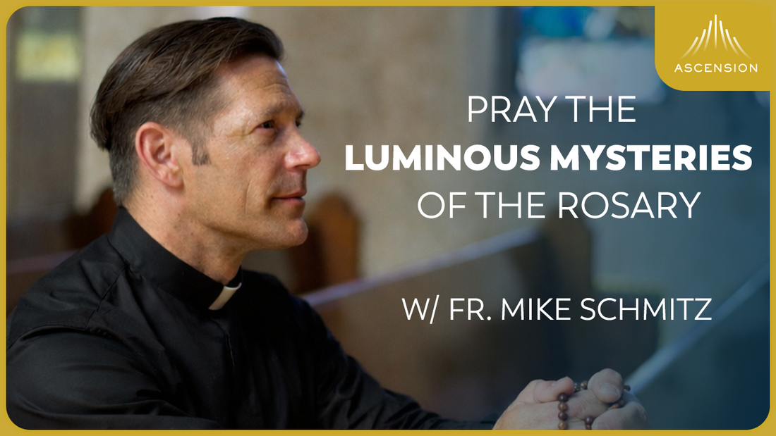 The Luminous Mysteries of the Rosary with Fr. Mike Schmitz (Sacred Art Version)