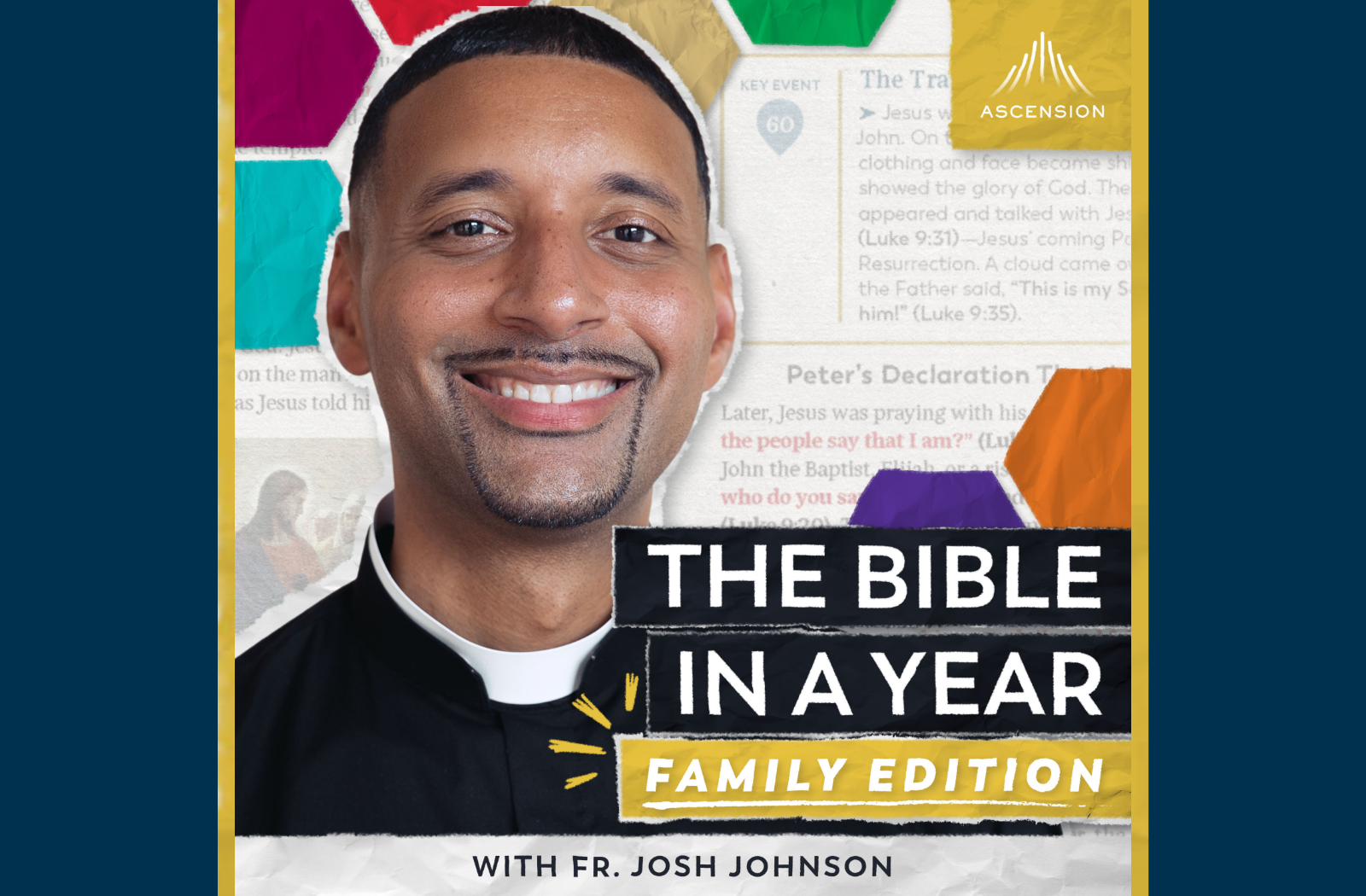 Ascension to Bring the #1 Religion Podcast to the Next Generation with “The Bible in a Year: Family Edition (with Fr. Josh Johnson)”